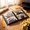 2026 Graduation Photo Albums with 200 Pockets Leather Cover 4x6 Picture Featuring Cutouts for Tassel Graduation Photo Memory Scrapbook Book Holds Gift for Senior High School College Graduate